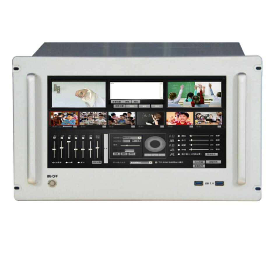 Three channel high-definition recorder