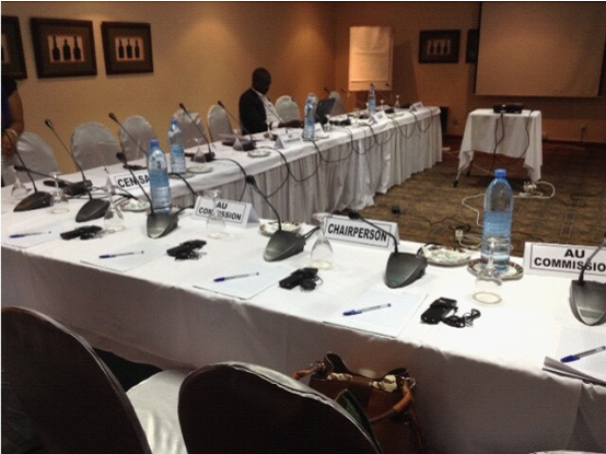 Mozambique Government Conference Room